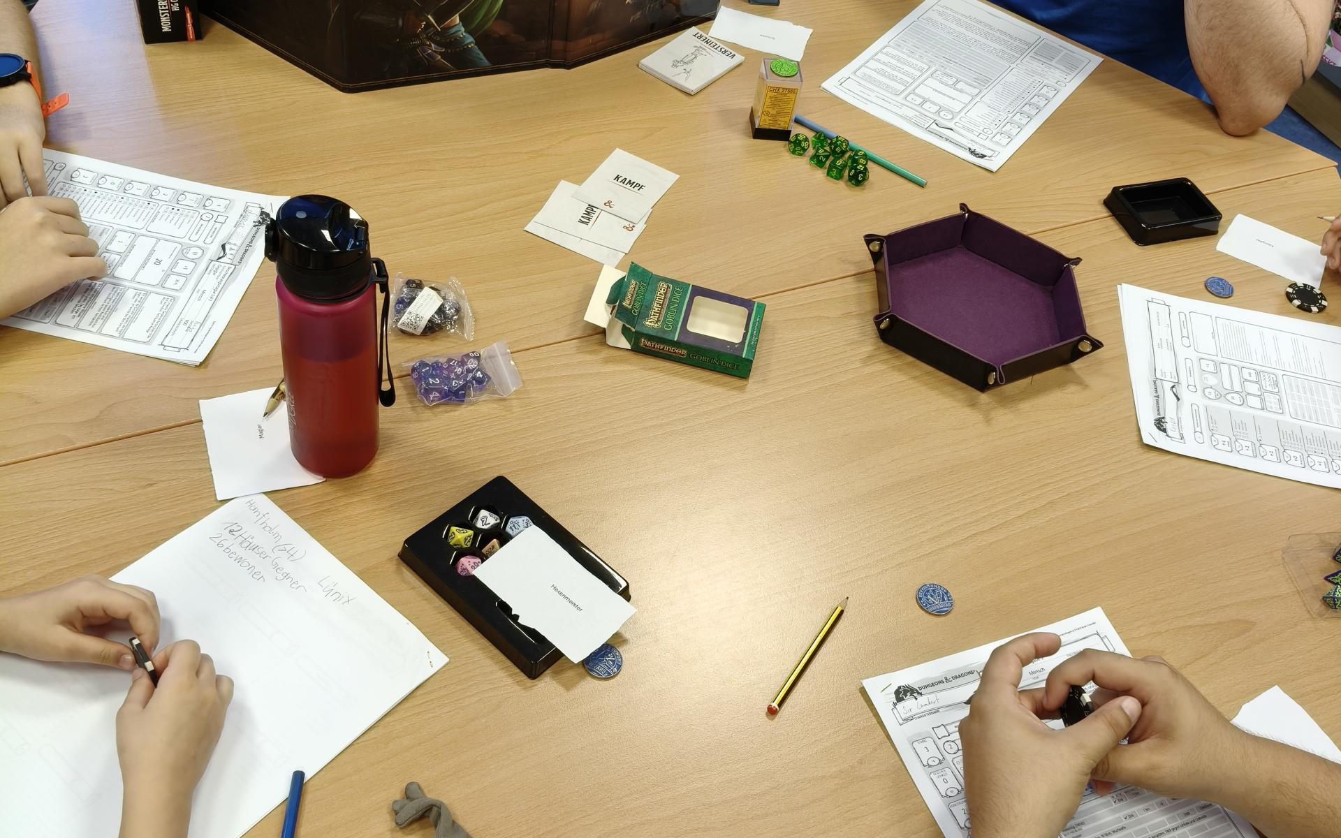 Rollenspiel in der Bibliothek