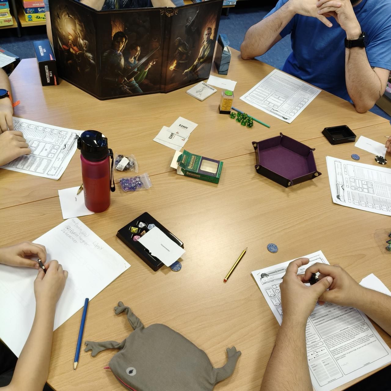 Rollenspiel in der Bibliothek